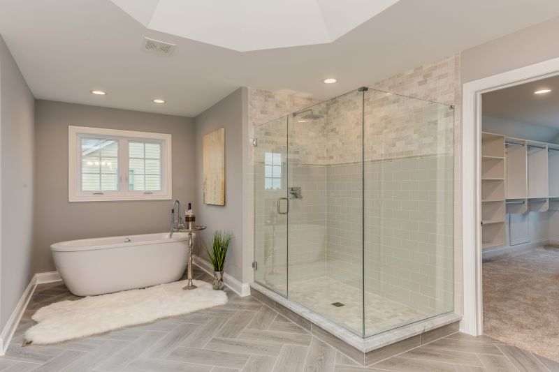 Open-Concept Shower Space